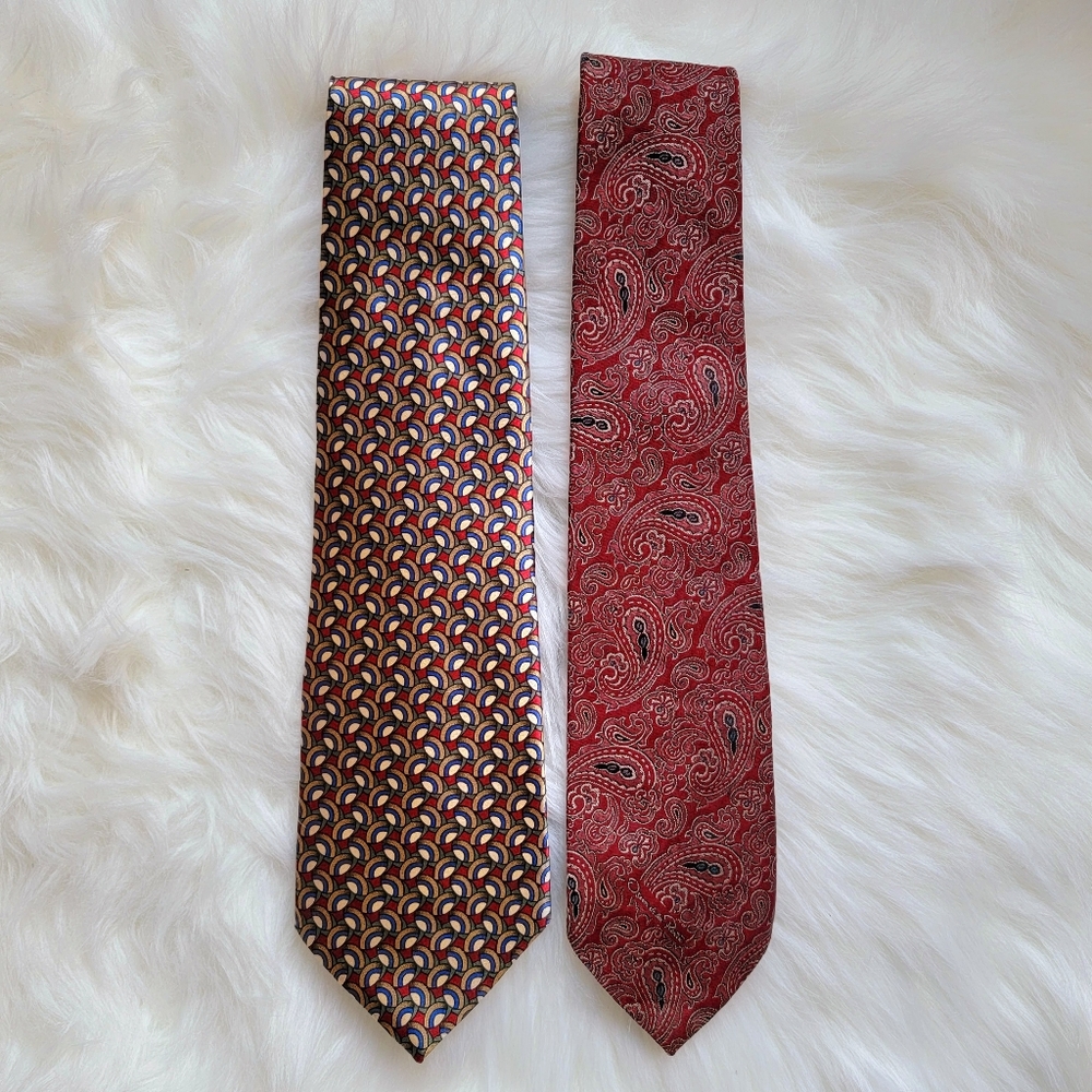 Oscar de la Renta Vintage Neckties